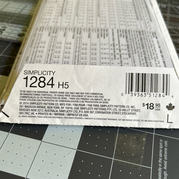 Simplicity 1284 Sewing Patterns 1960's Vintage Style Dress, Coat Sz 6-14 UNCUT - Picture 3 of 7